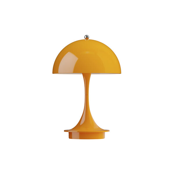 Panthella 160 Portable bordlampe, opaque orange, Louis Poulsen