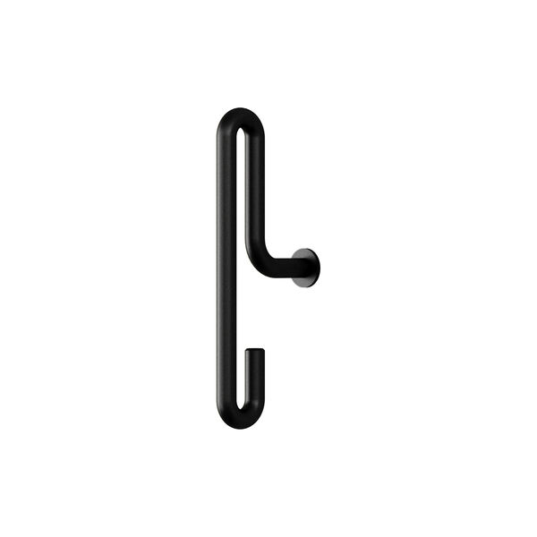 Wall Hook, black, MOEBE