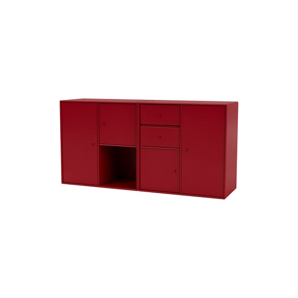 COUPLE bred sk&aelig;nk, 165 beetroot, Montana Furniture