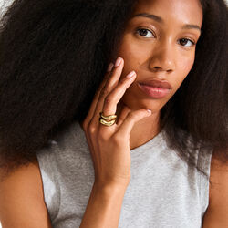 CALLAWAY ringe 2-i-1 s&aelig;t, guldbelagt, Pilgrim