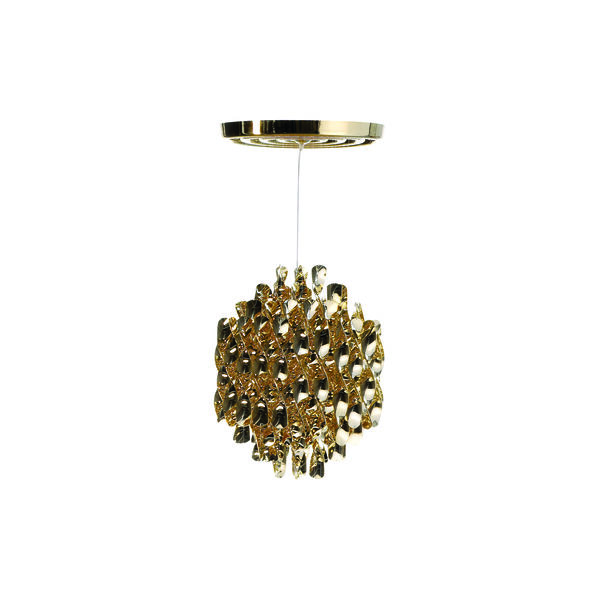 Spiral SP1 pendel, guld, Verpan