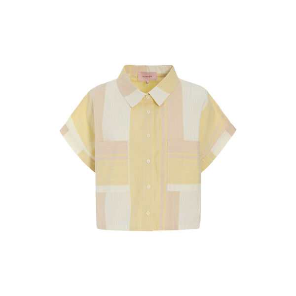 Tilly Shirt, yellow, HUNK&Oslash;N