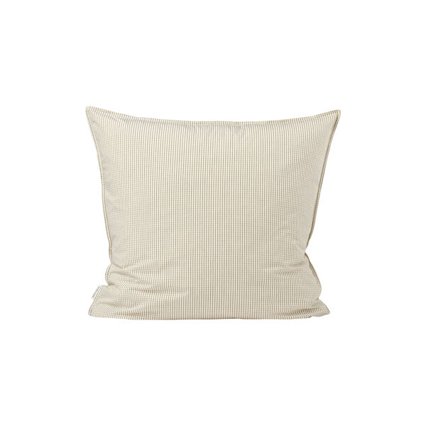 HOVEDPUDEBETR&AElig;K, creme black plaid, Studio Feder