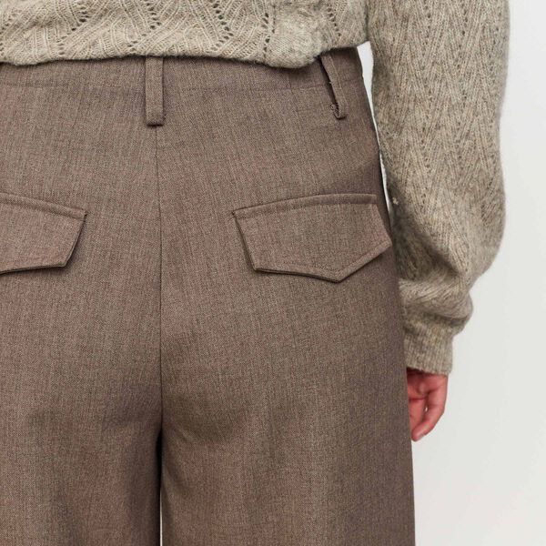 SRAubree Pant, silver mink melange, Soft Rebels