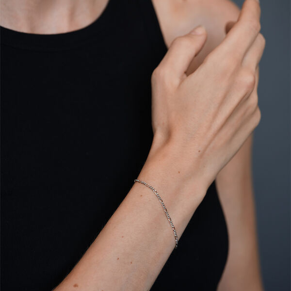 Figaro Armb&aring;nd Small, s&oslash;lv, Philippa Studios