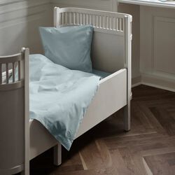 SUPIMA PERCALE baby- og juniorsengetøj, minimal blue, Georg Jensen Damask