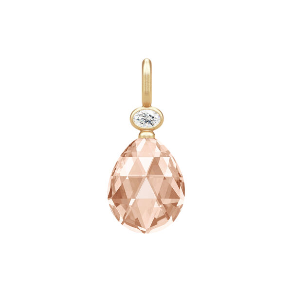 Ofelia Vedh&aelig;ng, peach morganite, Julie Sandlau
