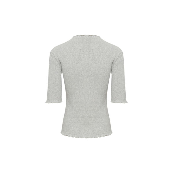 CandaceKB SS Tee, opal gray melange, Karen by Simonsen