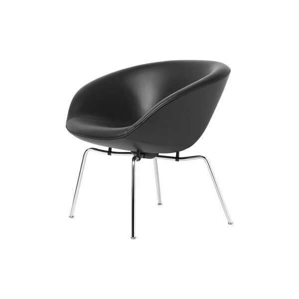 Gryden&trade; 3318 loungestol, sort, Fritz Hansen
