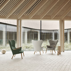 CH78 Mama Bear loungestol, umber 61273, Carl Hansen & S&oslash;n