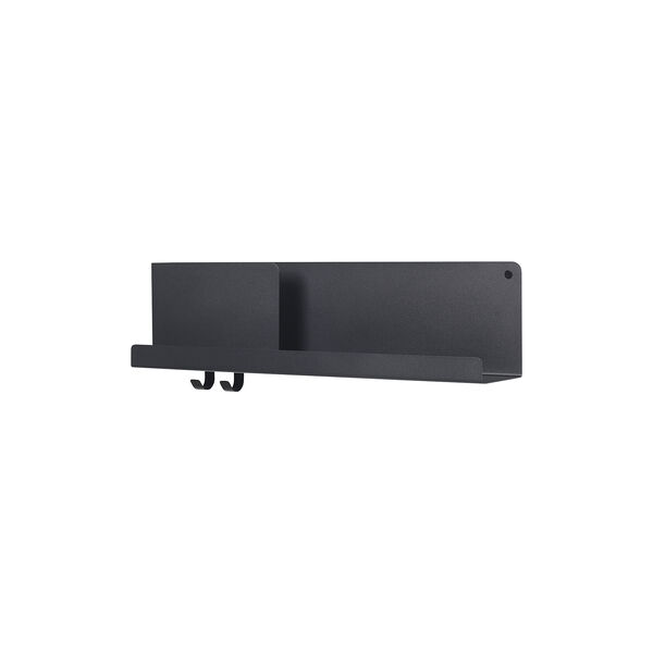 Folded Shelves, black Folded Shelves, black, Muuto