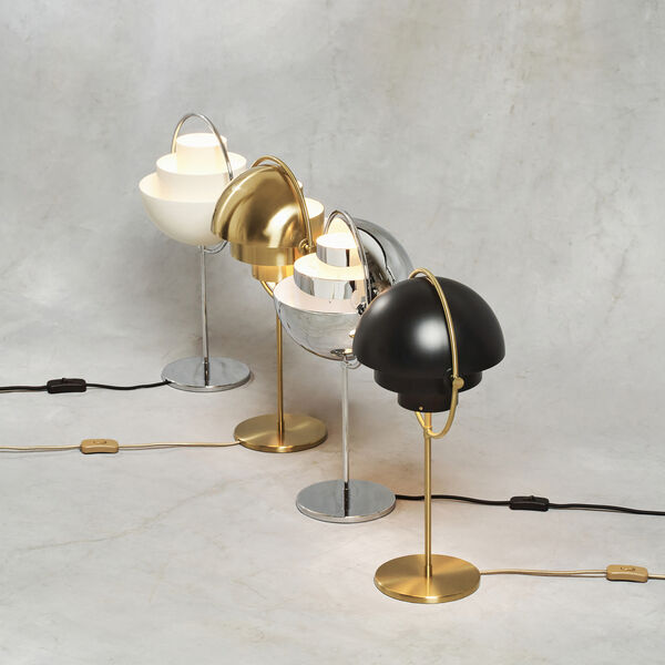 Multi-Lite Portable Lamp, chrome, GUBI