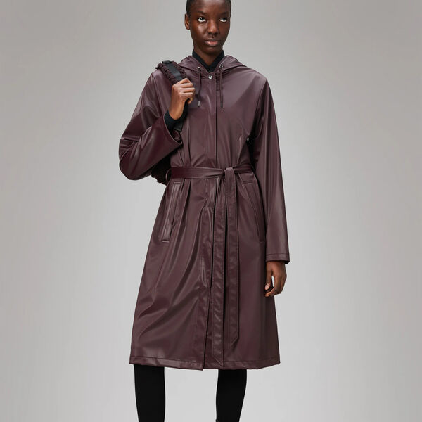 A-Line Longer W Jacket, depth, Rains