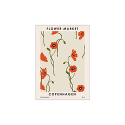 Flower Market Copenhagen, Poster & Frame