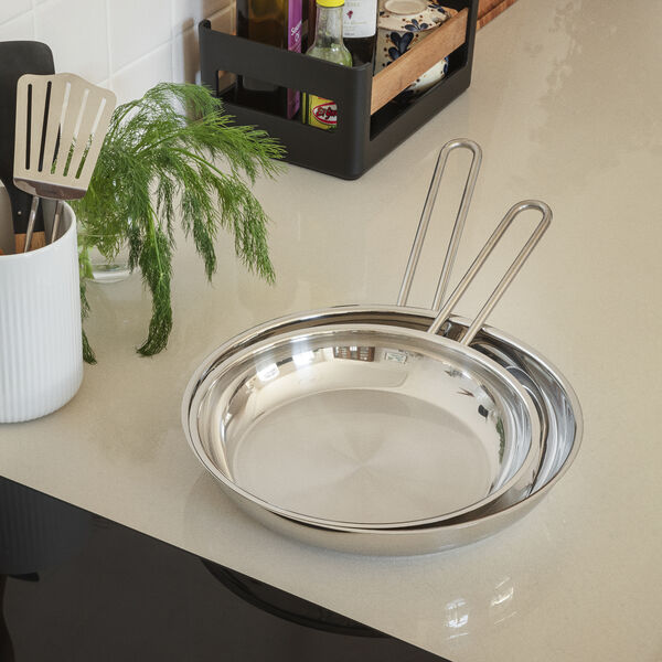 Stainless Steel Stegepande, Eva Trio