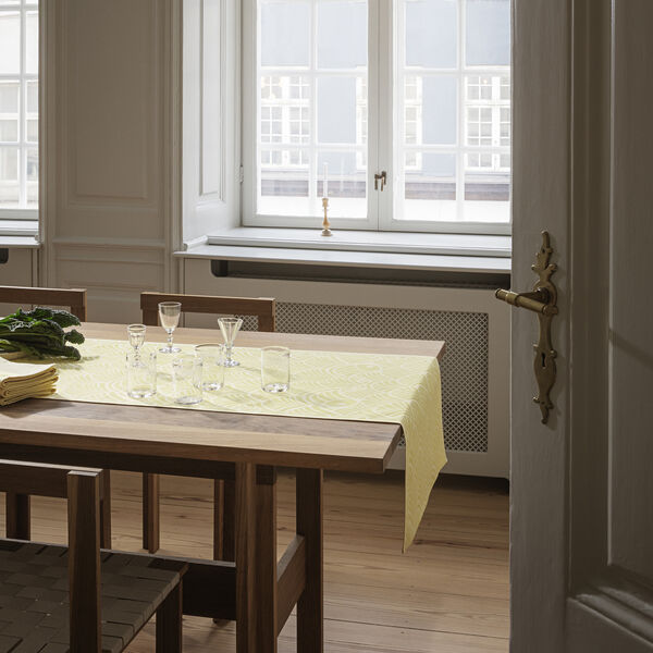 EASTER bordl&oslash;ber, yellow, Georg Jensen Damask