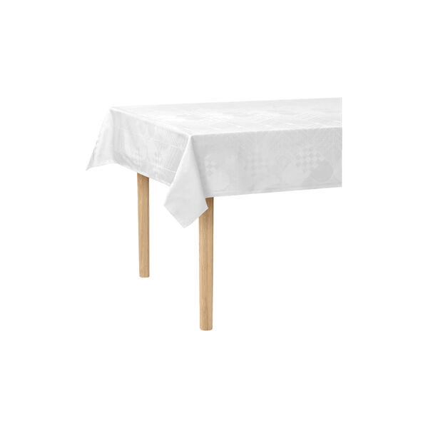 CHRISTMAS dug, white, Georg Jensen Damask