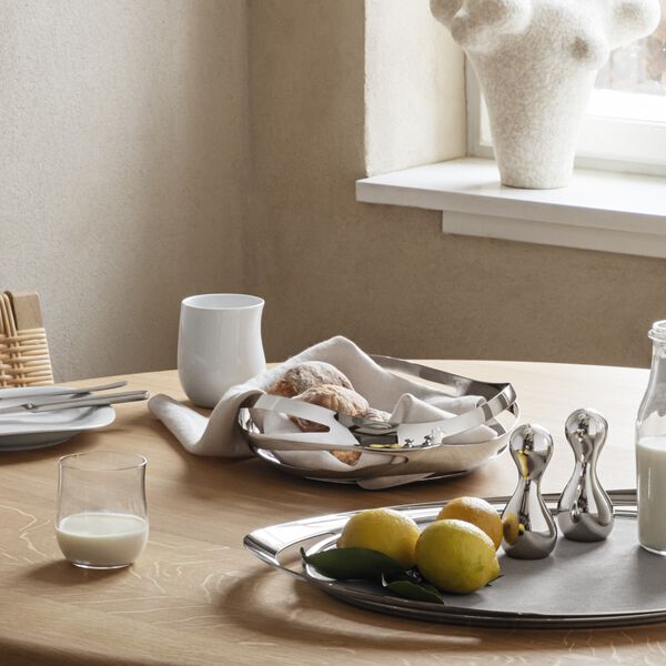 Cobra brød- & frugtkurv, Georg Jensen