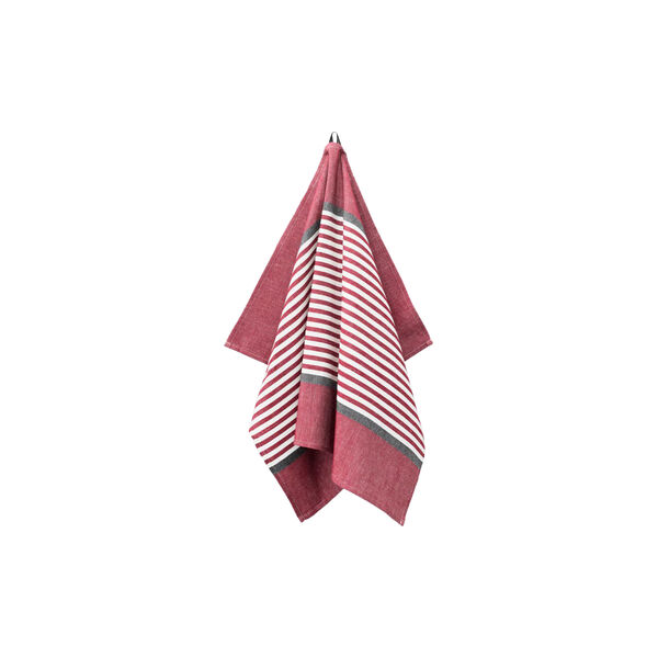 ABILD Viskestykke, carmine red ABILD Viskestykke, carmine red, Georg Jensen Damask