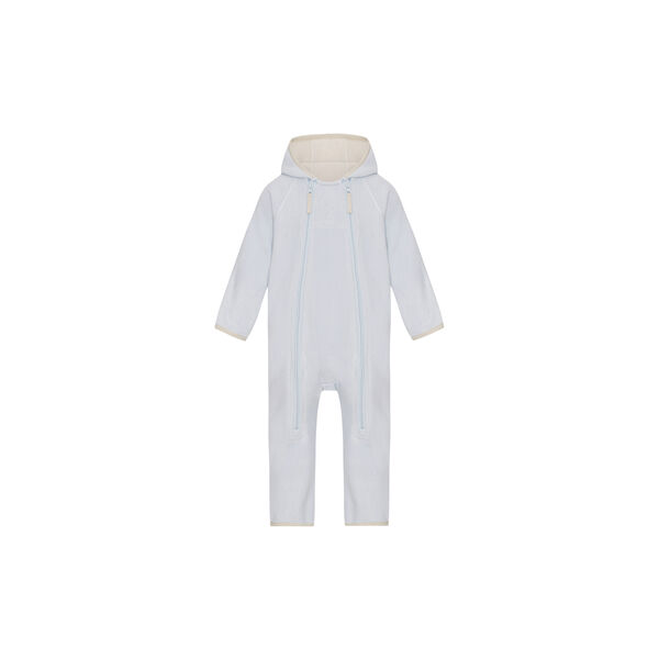 Doubleface Fleece Babysuit, baby blue/kit, VER de TERRE