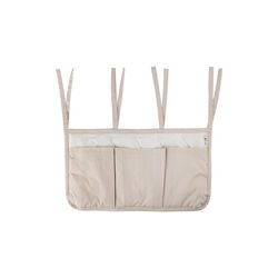 Opbevaringsoph&aelig;ng m/ 3 lommer, morning beige, Sebra