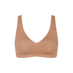 sloggi ZERO Feel 2.0 Soft bra, nostalgic brown, sloggi