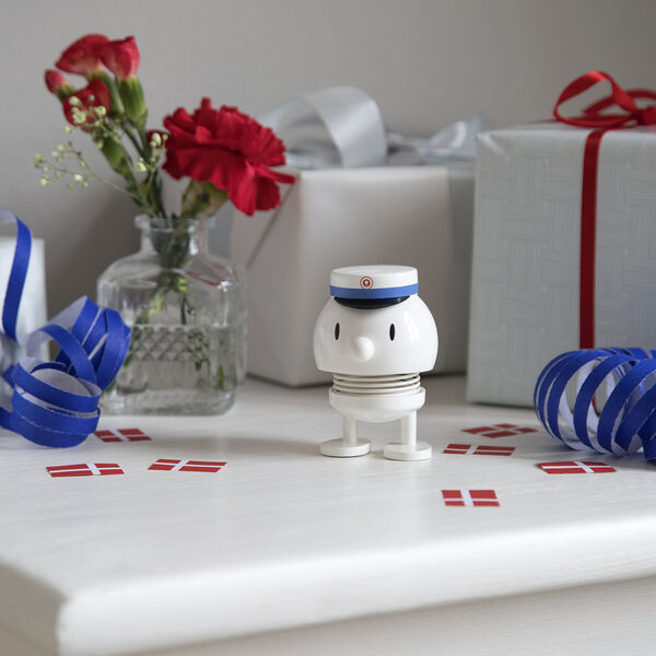 Student Bumble, white, Hoptimist