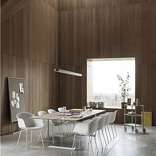 Linear Pendant Lamp, grey, Muuto