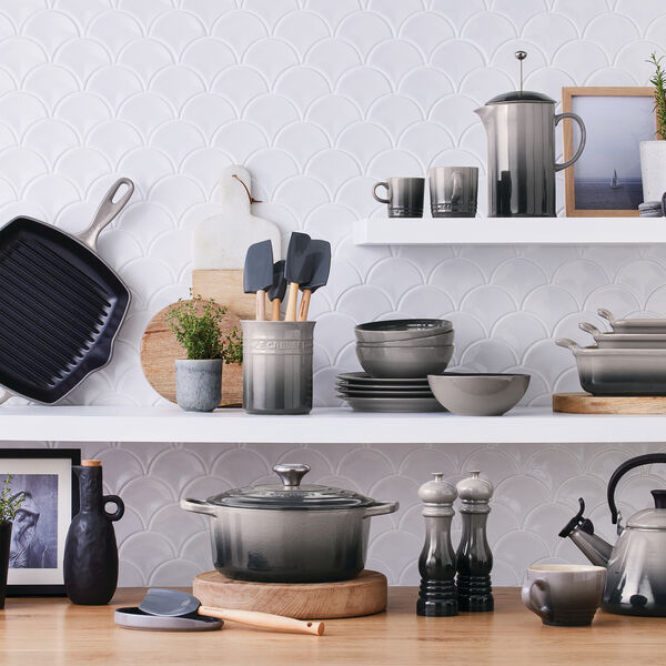 Jumbokop, flint, Le Creuset