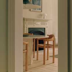 Daumiller Dining Armchair, golden pine, GUBI