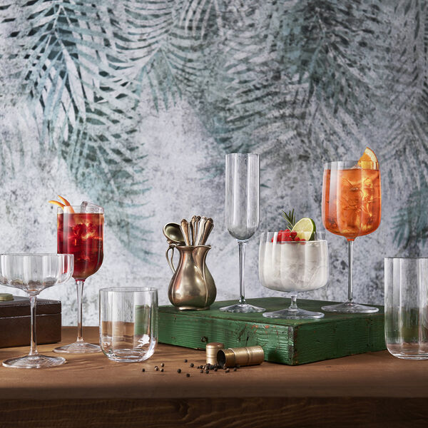 Jazz vandglas/whiskyglas 4 stk., Luigi Bormioli