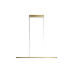 SLIM S1200 pendel, brass, LIGHT-POINT