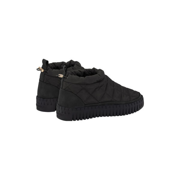 Tulip Low Padded Boot, black black, Ilse Jacobsen Hornb&aelig;k