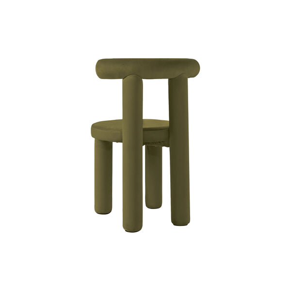 Calan stol, fjøjl olivengrøn, Westwing Collection