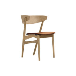 Sibast No 7 spisestol, oiled oak/cognac, Sibast Furniture