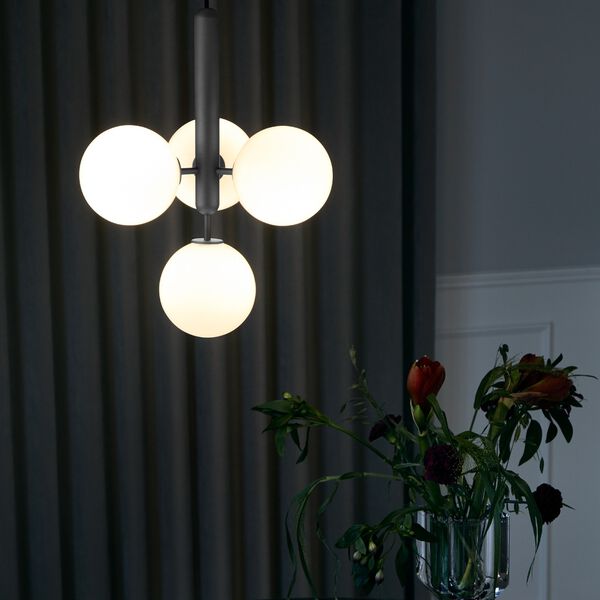 Miira 4 Pendant, rock grey/opal white Miira 4 Pendant, rock grey/opal white, Nuura