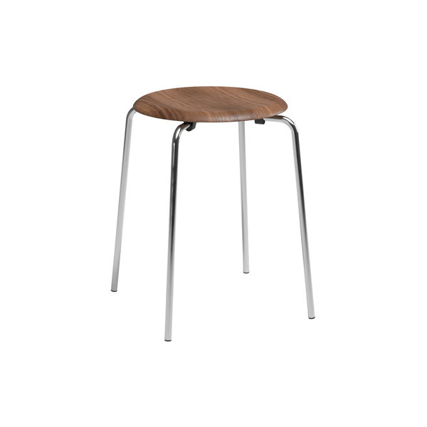 Dot™ taburet, lacquered walnut Dot™ taburet, lacquered walnut, Fritz Hansen