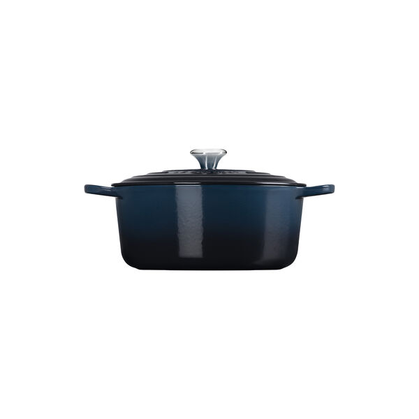 Signature rund st&oslash;bejernsgryde &Oslash; 28 cm, nuit, Le Creuset