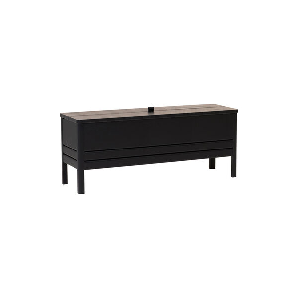 A Line Storage Bench, black, Form & Refine