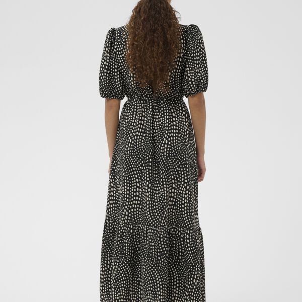 LibertyIW Dress, black faded dot, InWear