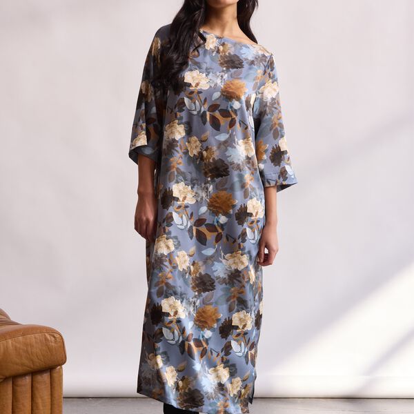 PBOGiacinto dress, dark flower print, PBO