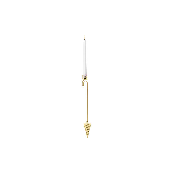 2025 Lysholder Kræmmerhus, guld 2025 Lysholder Kræmmerhus, guld, Georg Jensen
