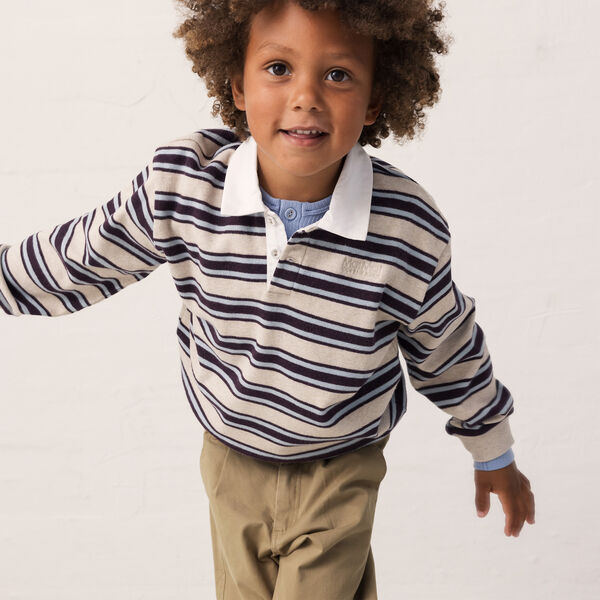 Thanos Polo, college stripe, MarMar Copenhagen