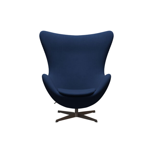 &AElig;gget&trade; 3316 loungestol, Christianshavn 1153 blue uni/brown bronze, Fritz Hansen