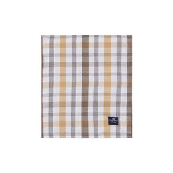 Linen/Cotton Tablecloth, olive/white/stone, Lexington