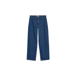 Carlo Midwaist Wide Jeans I, mid blue, Aiayu