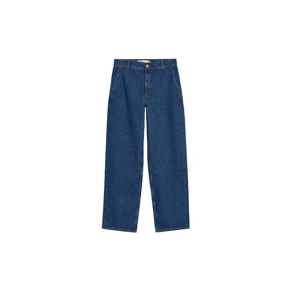 Carlo Midwaist Wide Jeans I, mid blue, Aiayu