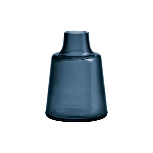 Flora vase, mørk blå Flora vase, mørk blå, Holmegaard