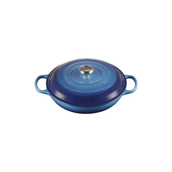 Signature st&oslash;bejern buffetgryde 30 cm, azure blue, Le Creuset