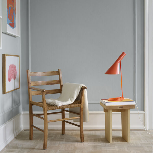 AJ bordlampe, electric orange, Louis Poulsen